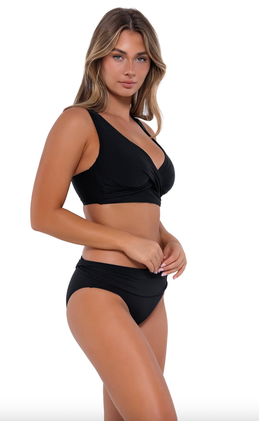 Sunsets Elsie Solid D/DD Bikini Top