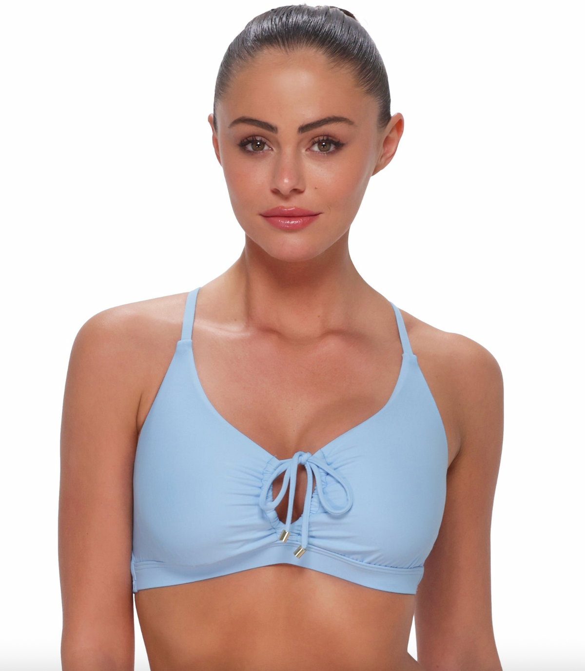 Sunsets Kauai Solid Bikini Top Tiered Sizing