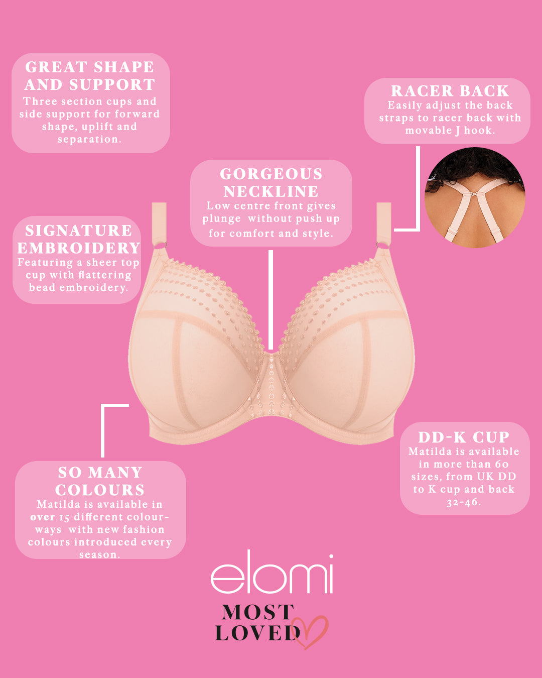 Elomi Matilda Plunge Bra