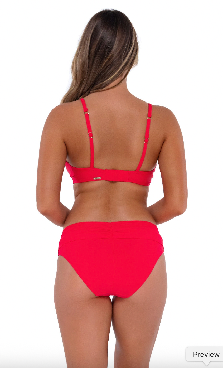 Kauai Solid Bikini Top D/DD