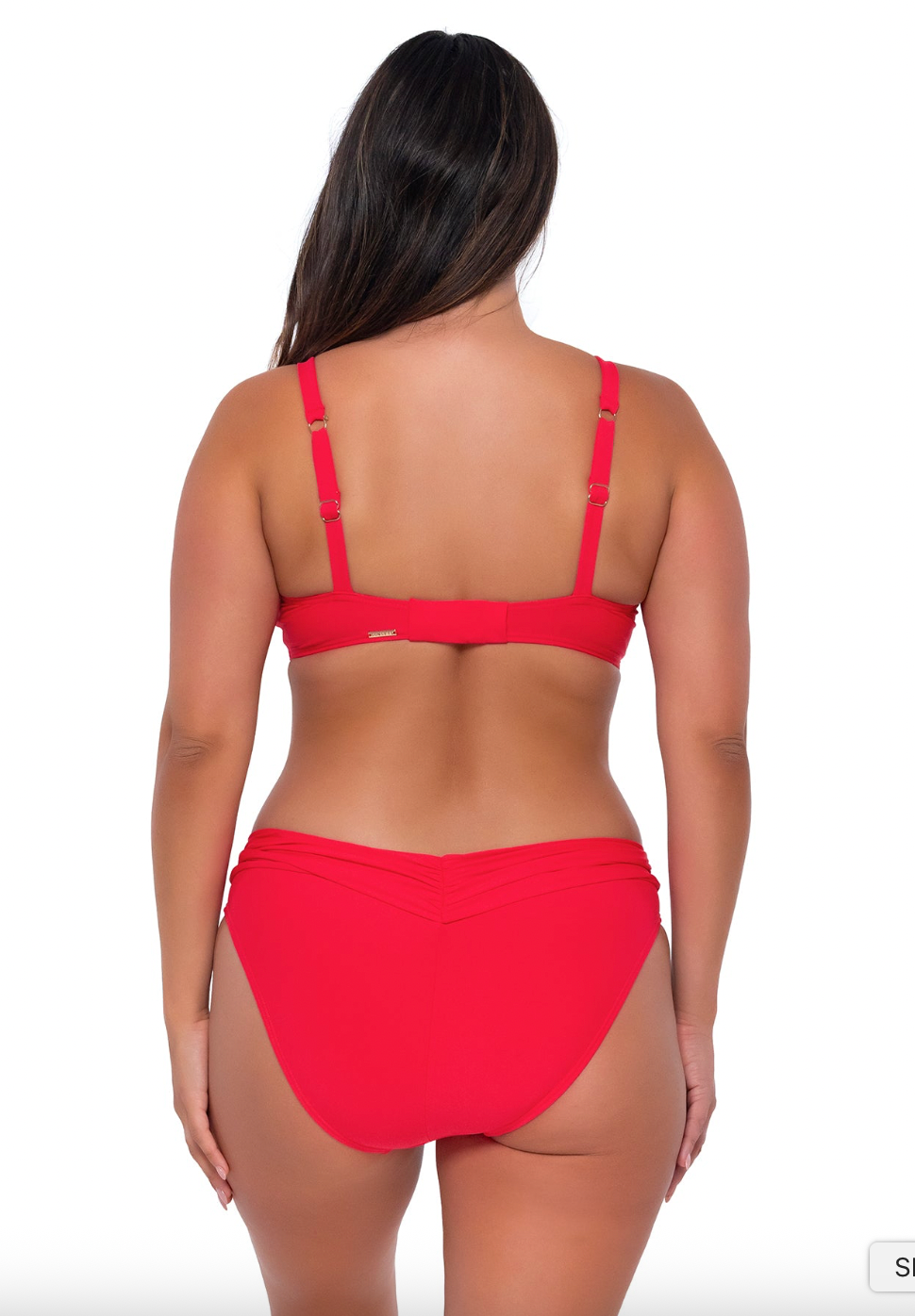 Sunsets Kauai Solid Bikini Top Tiered Sizing